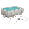 Каркасный бассейн BESTWAY POWER STEEL 282х196х84см, 3662л, фильтр-насос 1249л/ч 56629 BW