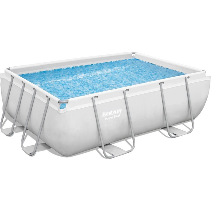 Каркасный бассейн BESTWAY POWER STEEL 282х196х84см, 3662л, фильтр-насос 1249л/ч 56629 BW