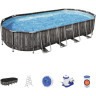Каркасный бассейн BESTWAY Power Steel 732х366х122см, 25495л. 5611T BW