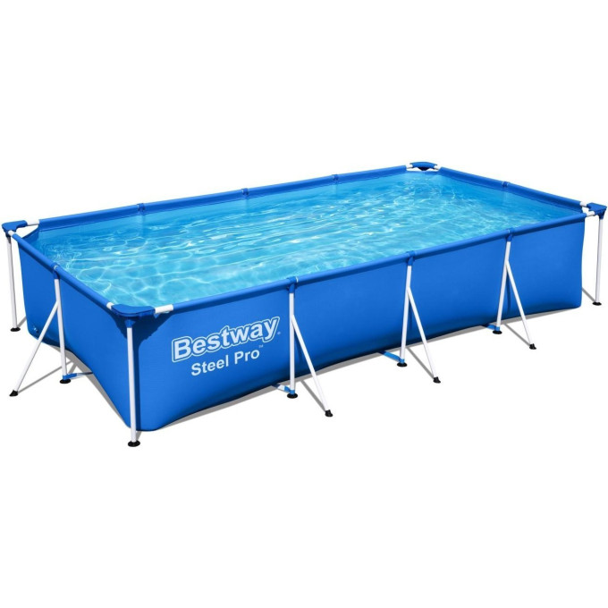 Каркасный бассейн BESTWAY STEEL PRO 400х211х81см, 5700л 56405 BW
